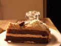 Chokoladekage med frosting