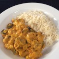 Aubergine tikka masala